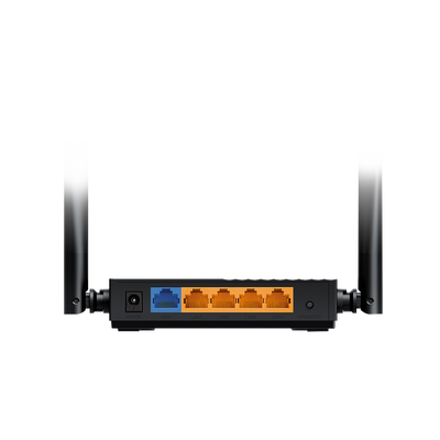 Router Inalámbrico AC 1200 / Doble Banda MU-MIMO / 1 puerto WAN 10/100/1000 Mbps / 4 puertos LAN 10/100/1000 Mbps / Compatible con EasyMesh / Administración Web o App Tether