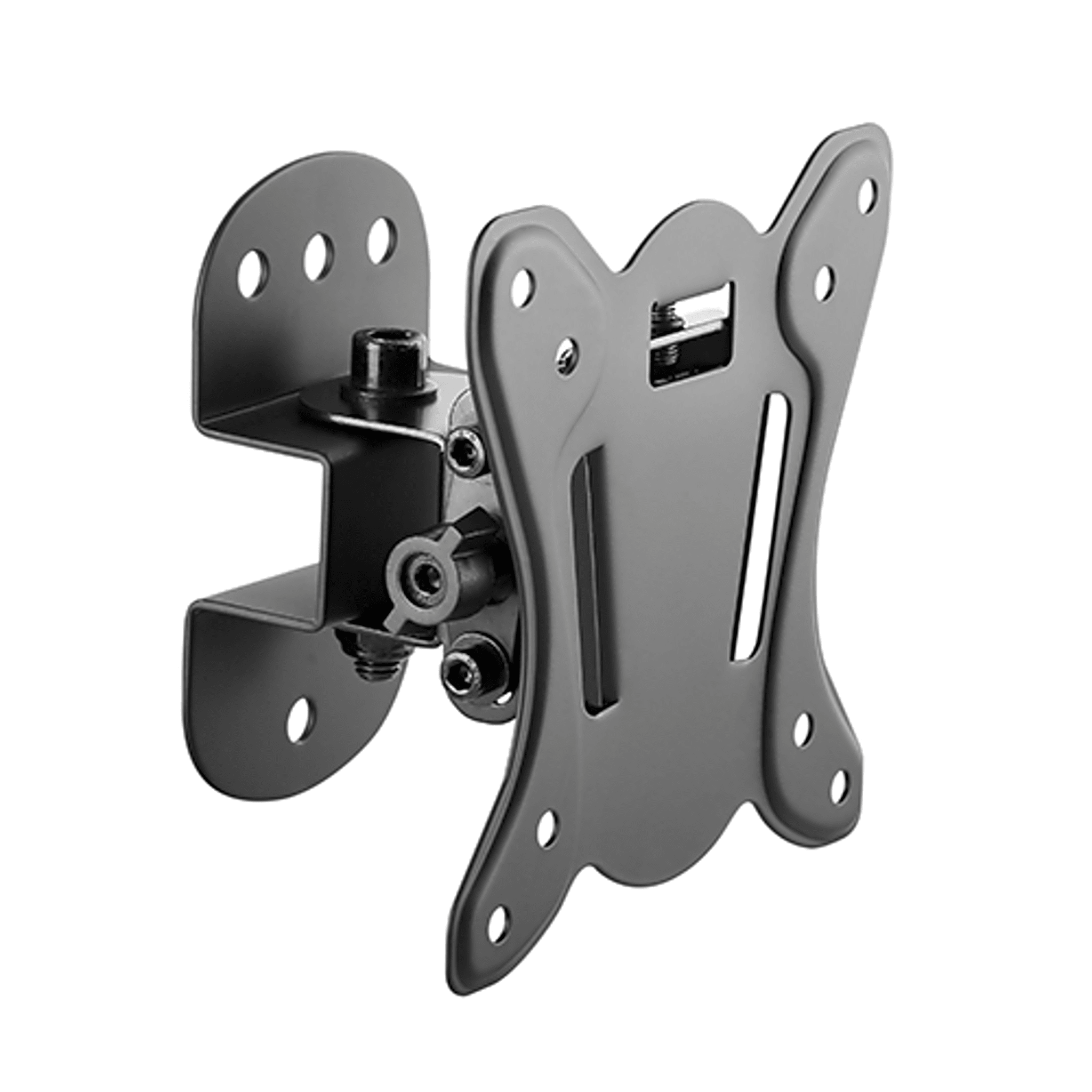 Montaje Compacto de Pared para Monitores de 13 a 27" | Soporta hasta 25 Kg| Compatible con Vesa 75 x 75 / 100 x 100 | Fabricado en Acero