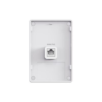 Punto de Acceso Mesh Wi-Fi 6 para interior en pared, hasta 512 usuarios ideal para Hotelería u Oficina.