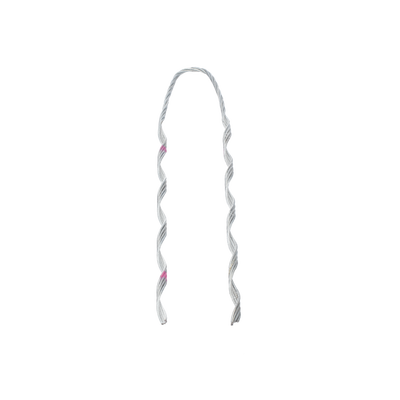 Remate Preformado de Acero Galvanizado para Fibra Mini-ADSS de 24 hilos, diámetros 7.5 - 8 mm