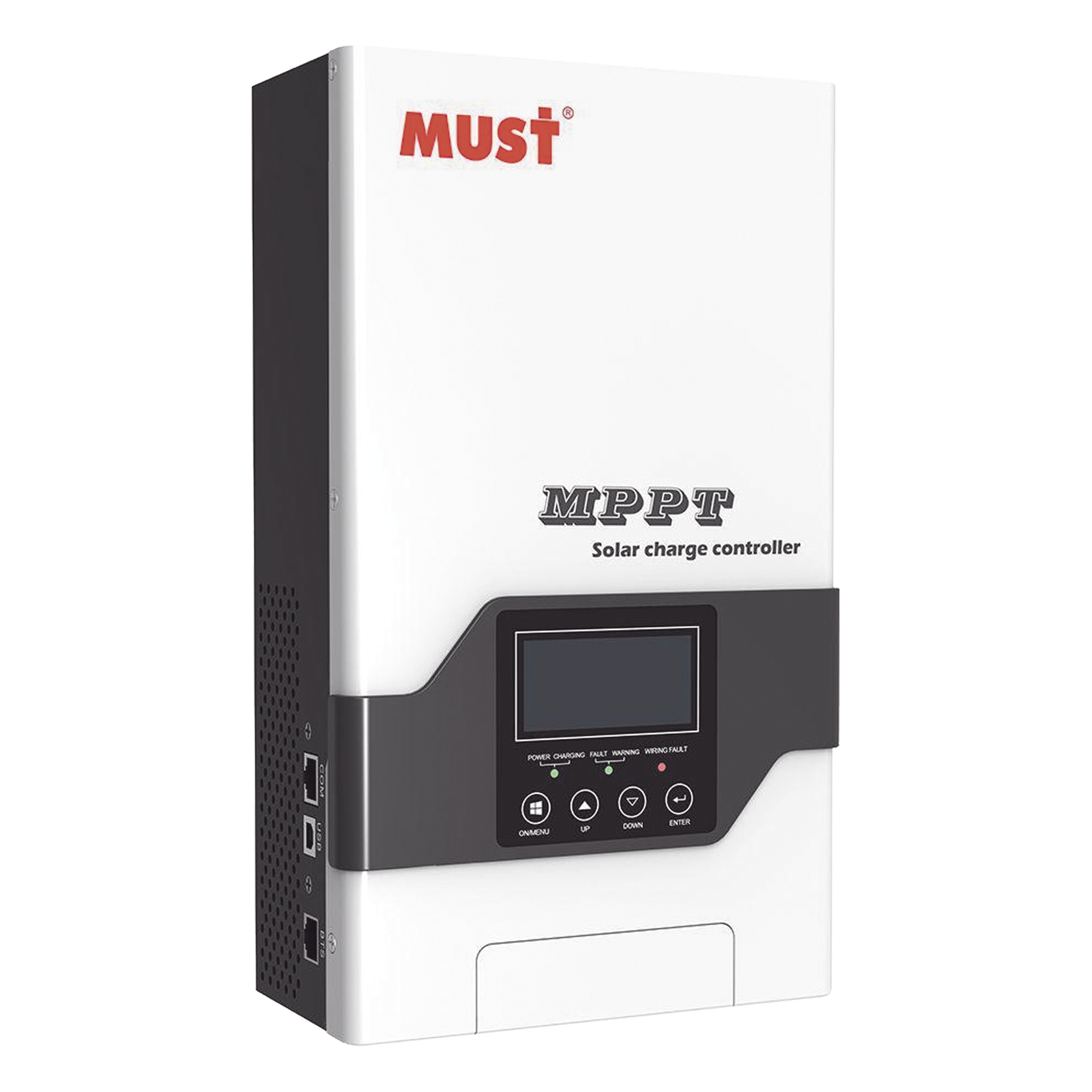 Controlador Solar MPPT 100A 12/24/36/48V, Máximo Voltaje de Circuito Abierto Voc 245Vcc, Configurable para Baterías de Litio