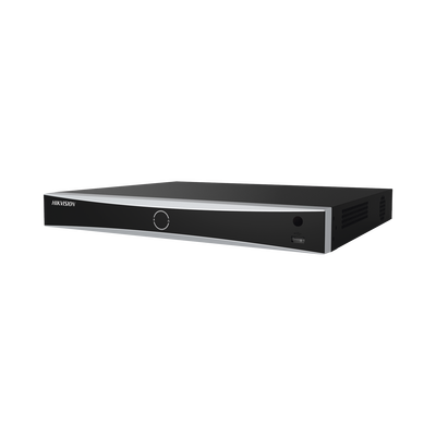 NVR 12 Megapixel (4K) / Reconocimiento Facial / 8 Canales IP / 8 Puertos PoE+ / 2 Bahías de Disco Duro / Filtro de Falsas Alarmas / Detección de Cuerpo Humano y Vehículos — HIKVISION · SKU IDS-7608NXI-I2/8P/X(C)