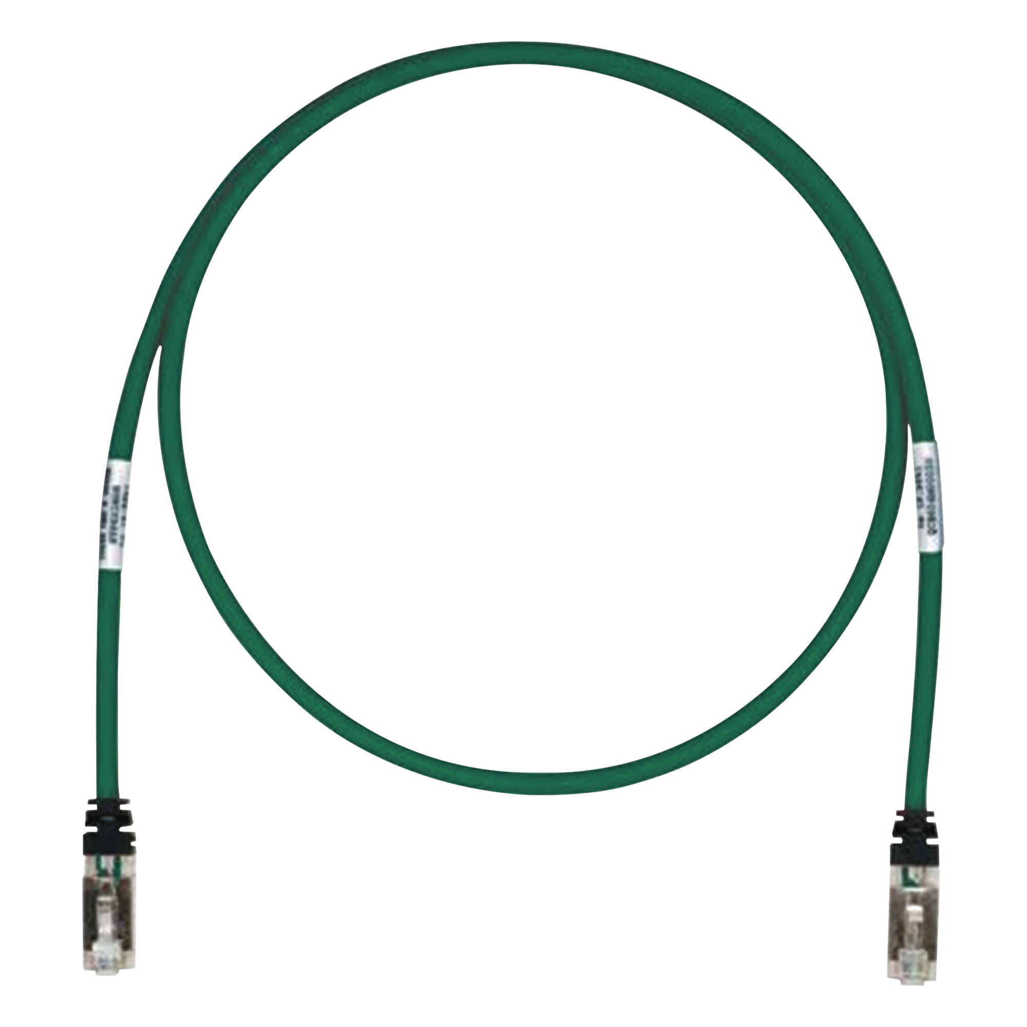 Patch Cord Cat6A, Blindado S/FTP, CM/LS0H, 3.05 Metros (10 Pies), Color Verde — PANDUIT · SKU STP6X10GR