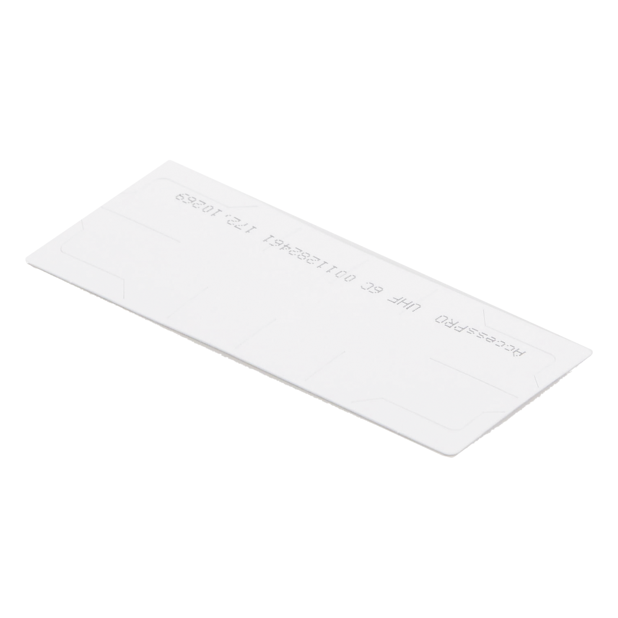 UHF TAG Adherible para Parabrisas EPC GEN 2 - Compatible con PRO12RF/PRO6RF — ACCESSPRO · SKU ACCESSTAGV2