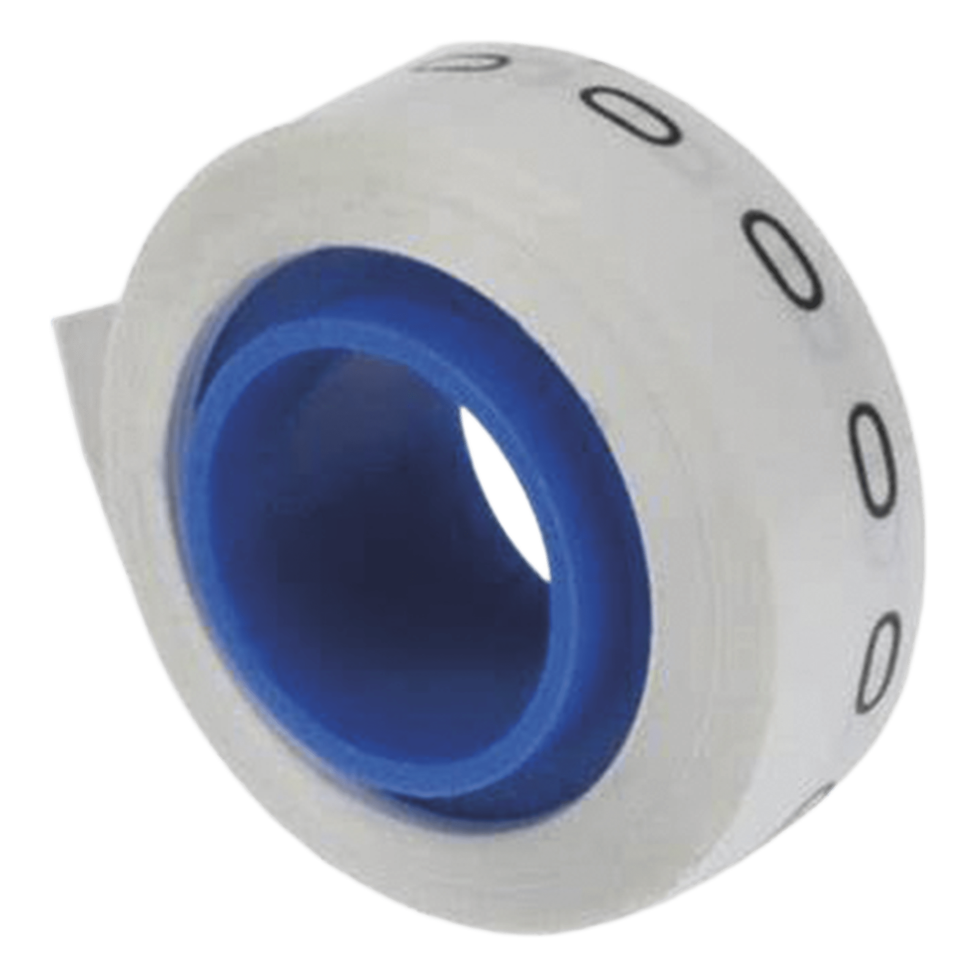 Rollo de Etiquetas Marcadoras, Pre-Impresos con el Número 0, de 2.4 Metros (7.87 Pies), Color Blanco — PANDUIT · SKU PMDR-0