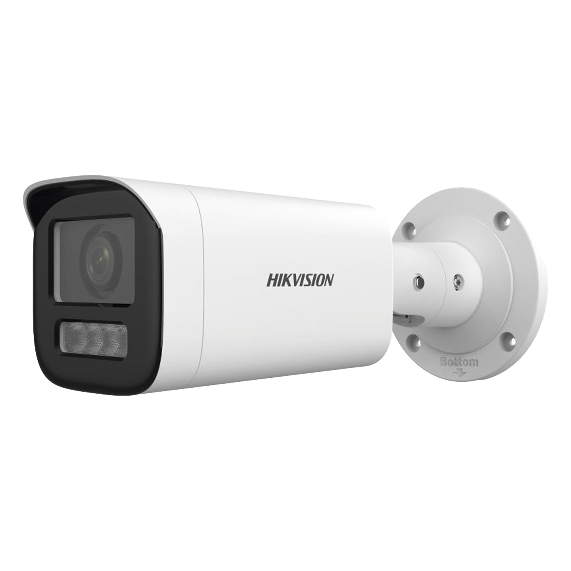 Bala IP 4 Megapíxel / Lente Motorizado 2.8 a 12 mm / Dual Light (50 mts IR + 50 mts Luz Blanca) / ACUSENSE Lite / Microfono Integrado / Exterior IP67 / WDR 120 dB / PoE / Micro SD / Alarmas I/O — HIKVISION · SKU DS-2CD1643G2-LIZSU
