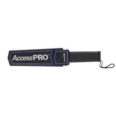Detector de Metal Portátil para Objetos Pequeños / Protección IP31 / Indicador LED / Vibración y Alarma Audible Simultanea / Para Inspección a Detalle — ACCESSPRO · SKU APME-POR