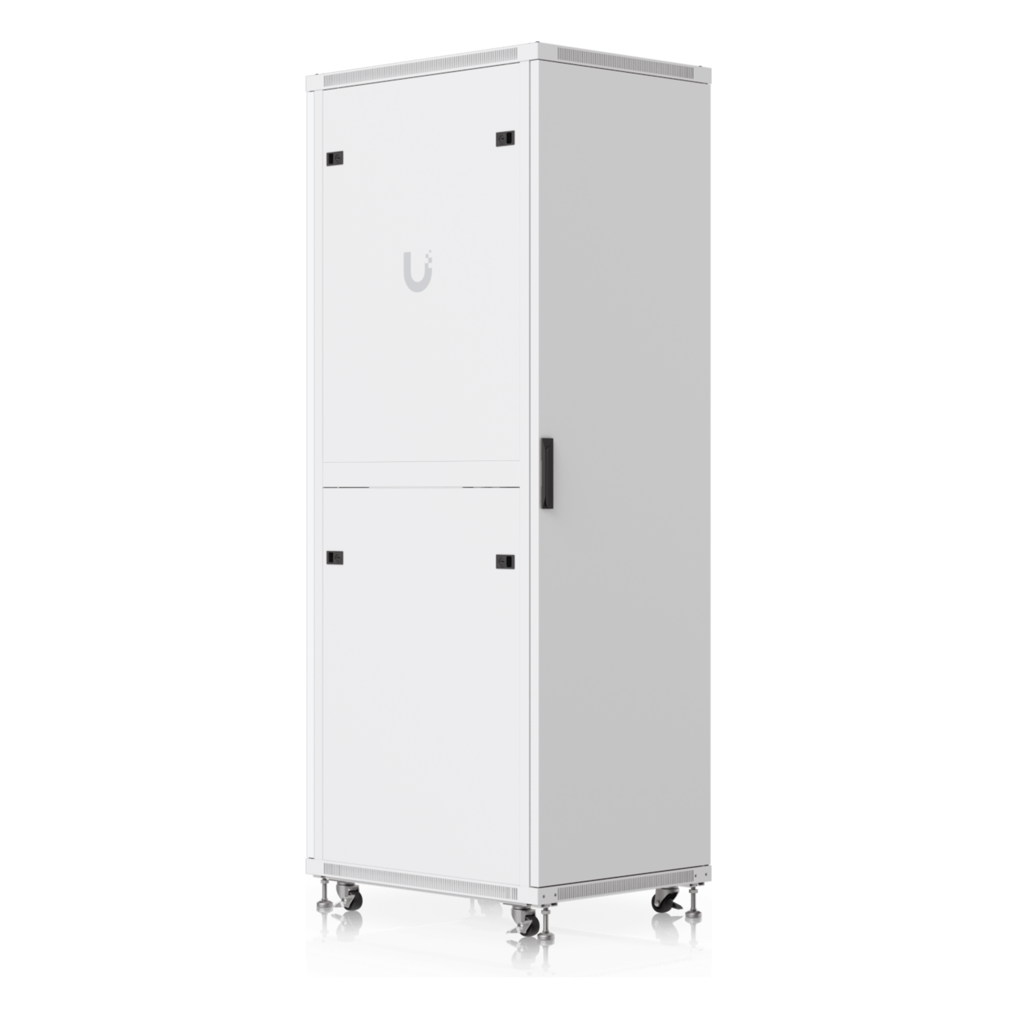 Gabinete Rack de Piso / 42U / 600 x 800 mm (23.6 x 31.5') / Capacidad 800 kg (1,763.7 lb) / Puerta Vidrio Templado / Ventiladores Integrados