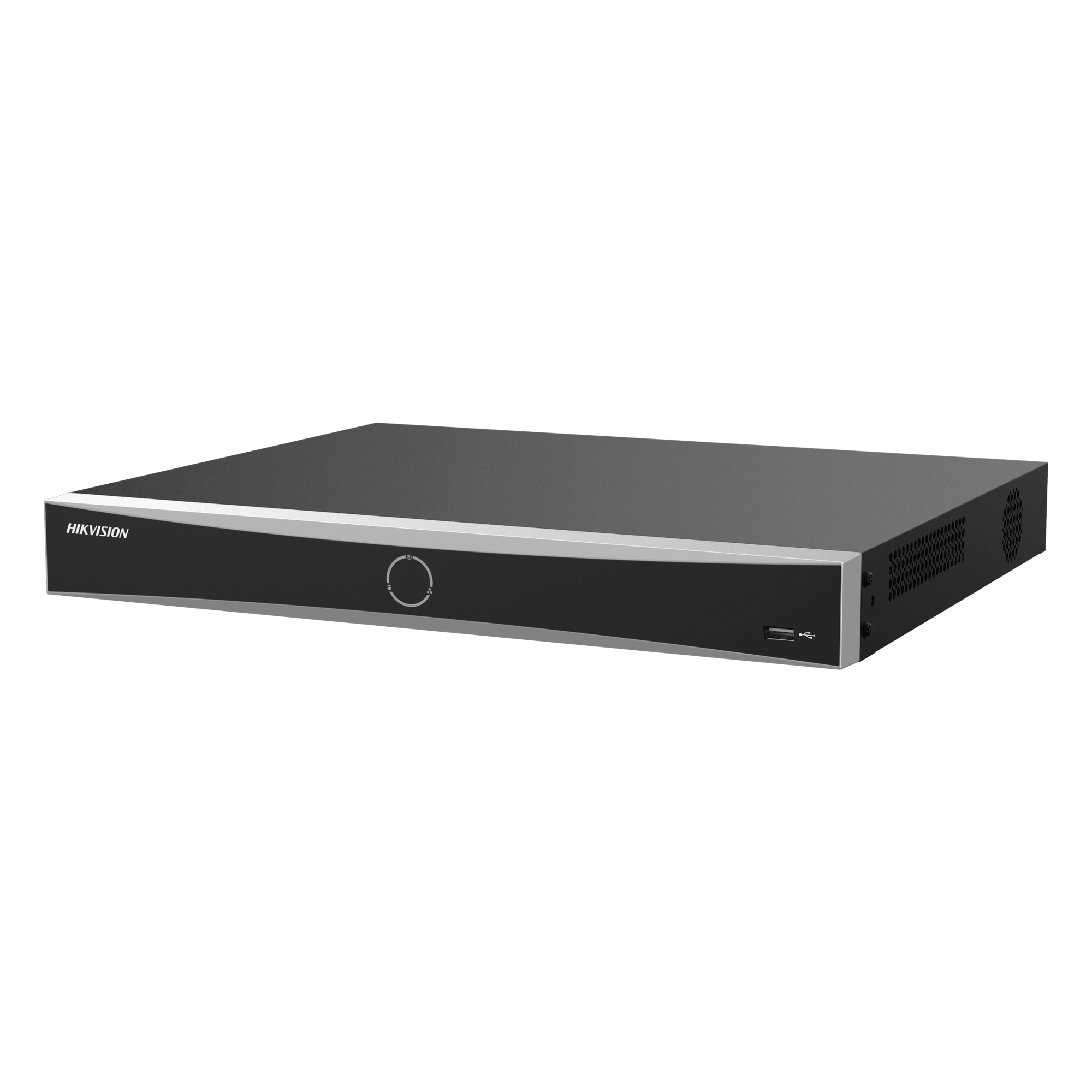 [AcuSeek] NVR 12 Megapixel (4K) / 8 canales IP / 8 Puertos PoE+ / ACUSENSE / Reconocimiento Facial / 2 Bahías de Disco Duro / HDMI en 4K / Alarmas I/O / 300 Metros PoE Modo Extendido — HIKVISION · SKU DS-7608NXI-K2/8P/VPRO