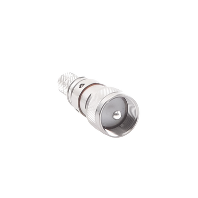 Conector UHF Macho Plegable con Pin Cautivo para cables RG8