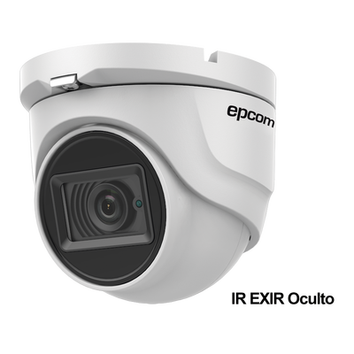 Eyeball TURBOHD 4K (8Megapixeles) / Gran Angular 102º / Lente 2.8 mm / Exterior IP67/ IR EXIR 30 mts / dWDR / TVI-AHD-CVI-CVBS — EPCOM PROFESSIONAL · SKU E4K-TURBO