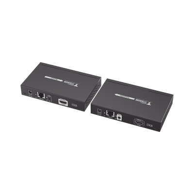 Kit Extensor MATRICIAL HDMI para distancias de 120 metros | Resolución 1080P @ 60Hz | Cat6 | Soporta 100 TX de entrada e Ilimitados RX en la salida | Control por PC, Control Remoto y Botón | Compatible con Switch IGMP.