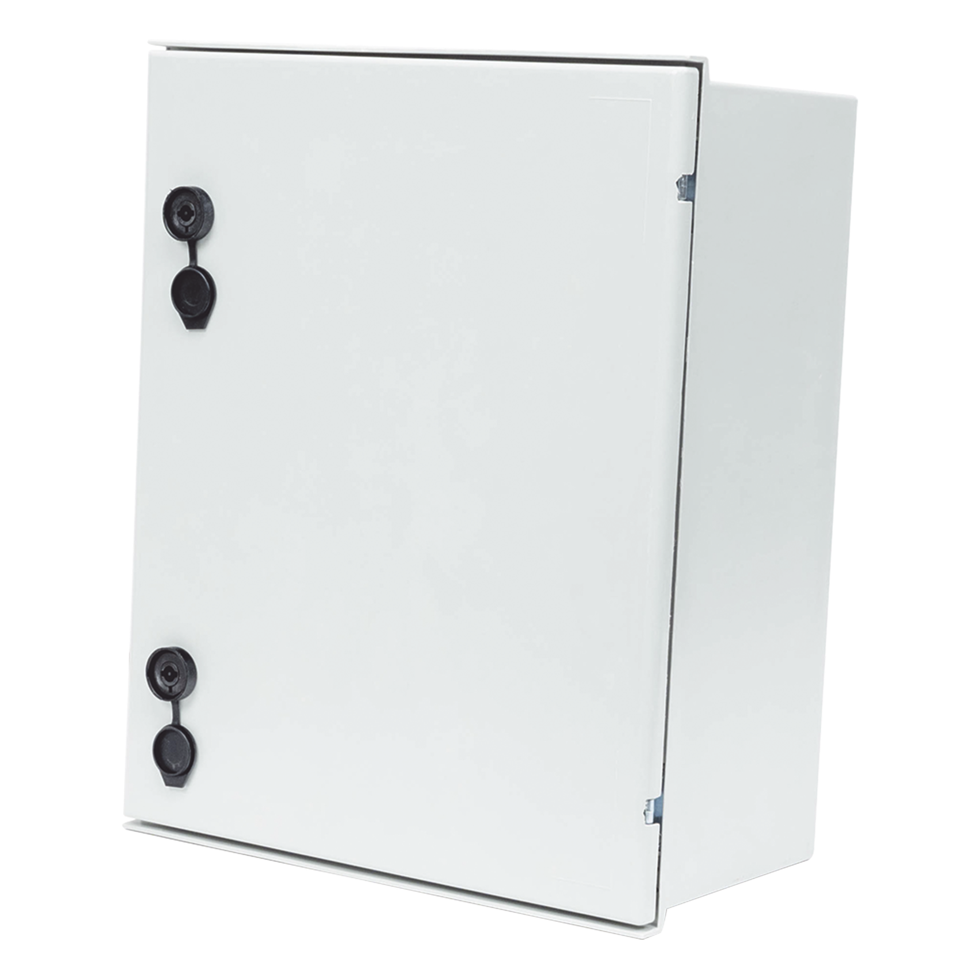 Gabinete de Poliéster IP65 Uso en Intemperie (400 x 500 x 200 mm) con Placa Trasera Interior de Plástico (Incluye Chapa y Llave). — PRECISION · SKU PST-4050-20P