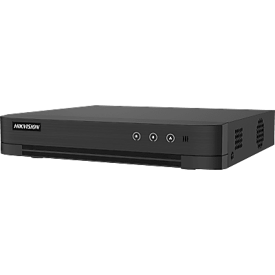 DVR 8 Canales TURBOHD + 4 Canales IP / 5 Megapixel Lite - 3K Lite / Audio Bidireccional /ACUSENSE (Evista falsas alarmas) / 1 Bahía de Disco Duro / Salida de Video en Full HD — HIKVISION · SKU IDS-7208HQHI-M1/T