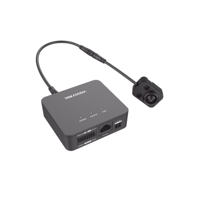 Pinhole IP 2 Megapixel / Lente 3.7 mm / 2 Mts Cable / PoE / Ideal para Cajeros Automáticos (ATM) / WDR / Micro SD / Cámara Tipo Block — HIKVISION · SKU DS-2CD6425G1-20