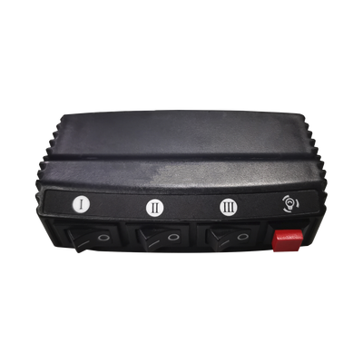 Switch de 4 interruptores para Encendido/Apagado y Control de patrones de destello