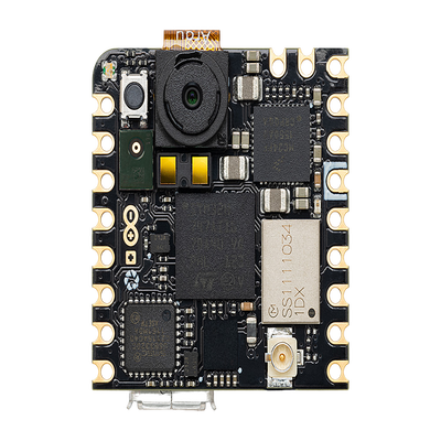 Placa de Desarrollo Arduino® Nicla Vision / Visión por Máquina en el Borde / STM32H747 Dual-Core / Cámara 2MP / Wi-Fi + Bluetooth® / Sensores IMU 6 Ejes + ToF / Crypto SE050C2 / Compatibilidad Arduino Cloud