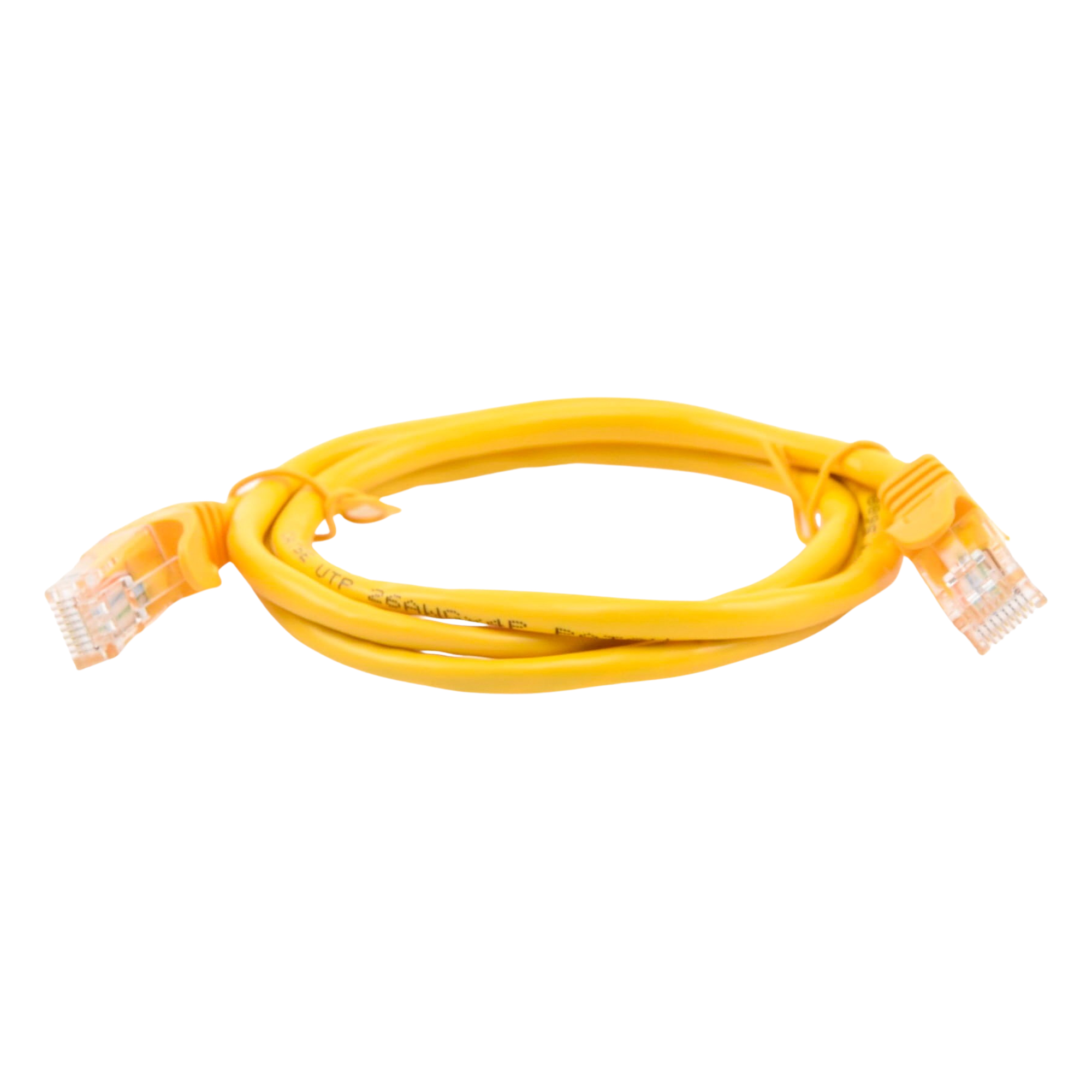 Cable de Parcheo UTP Cat5e / 1 Metro (3.28 Pies) / Amarillo / RJ45 / 100 Ohm — LINKEDPRO BY EPCOM · SKU LP-UT3-100-YE