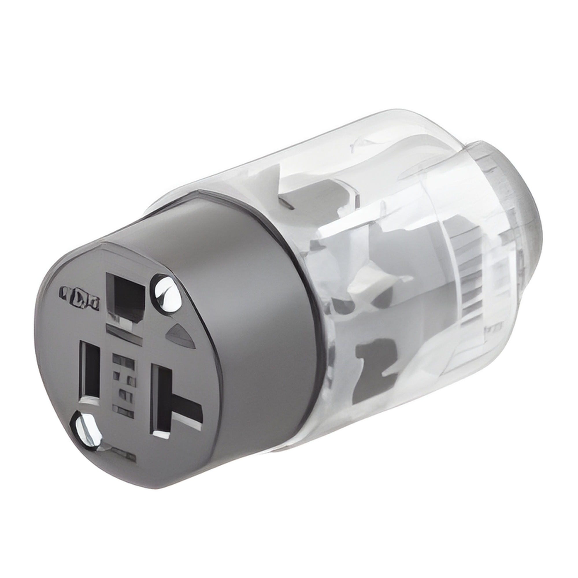 Conector Iluminado 20 A 125 V CA 2 Polos 3 Hilos (Nema 5-20R). — HUBBELL · SKU HUB-520-LC