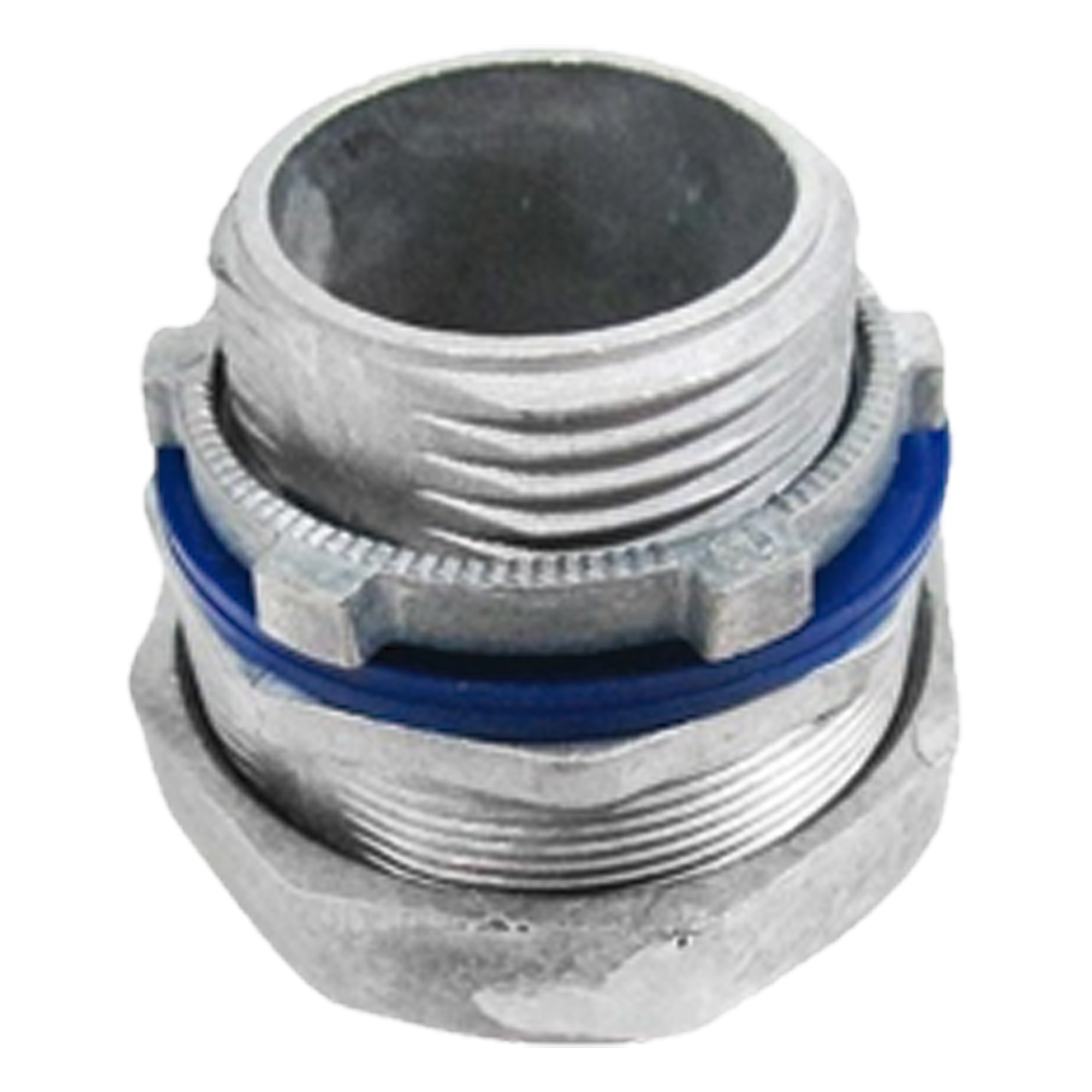 Conector Recto para tubo tipo Liquidtight de 1" (25 mm). — ANCLO · SKU ANC-HLR-100