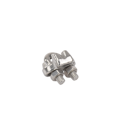 Nudo/ Perro/ Abrazadera Acero Forjado para Cable de 1/8", Acero Inoxidable.