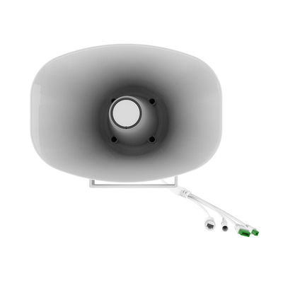 Altavoz SIP IP para Voceo y Paging / 2 Líneas SIP / Potencia 30W / IP66 Exterior / Alimentación PoE / Compatible con Conmutadores SIP / Montaje en Pared