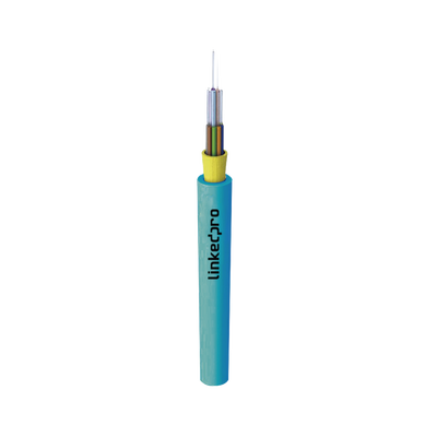 Cable de Fibra Óptica Multimodo OM4 50/125, 6 Hilos, para Interior, Tight Buffer 900µm, OFNR Riser, Dieléctrica, Precio Por Metro, (Hasta 2000 Metros en un Solo Tramo de Cable)