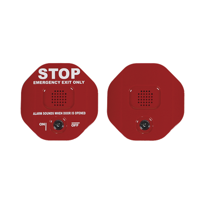 Alarma de puerta multifunción Exit Stopper® para una puerta con bocina remota 