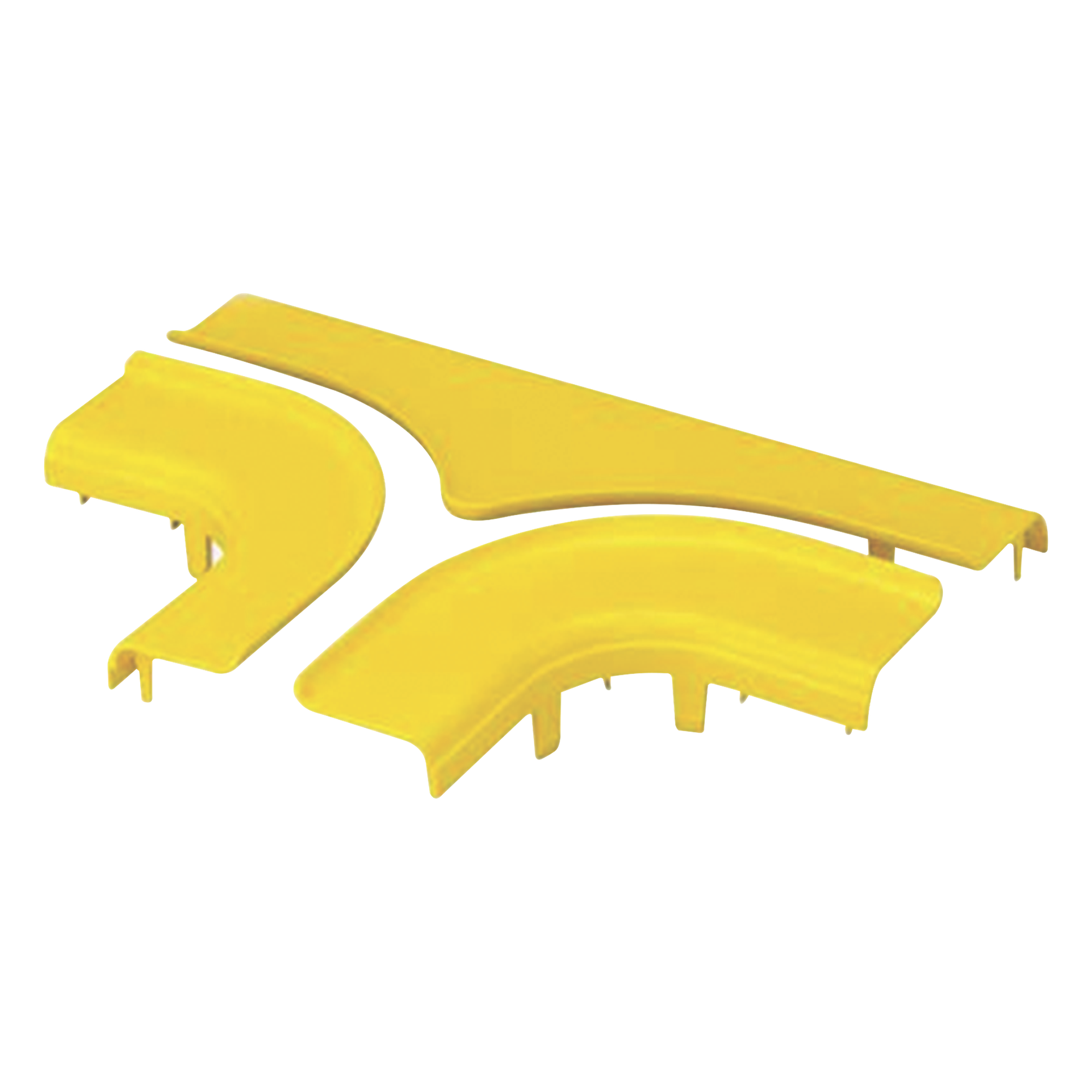 Tapa Opcional para Accesorio en T Horizontal FRT4X4YL, Color Amarillo — PANDUIT · SKU FRTSC4LYL
