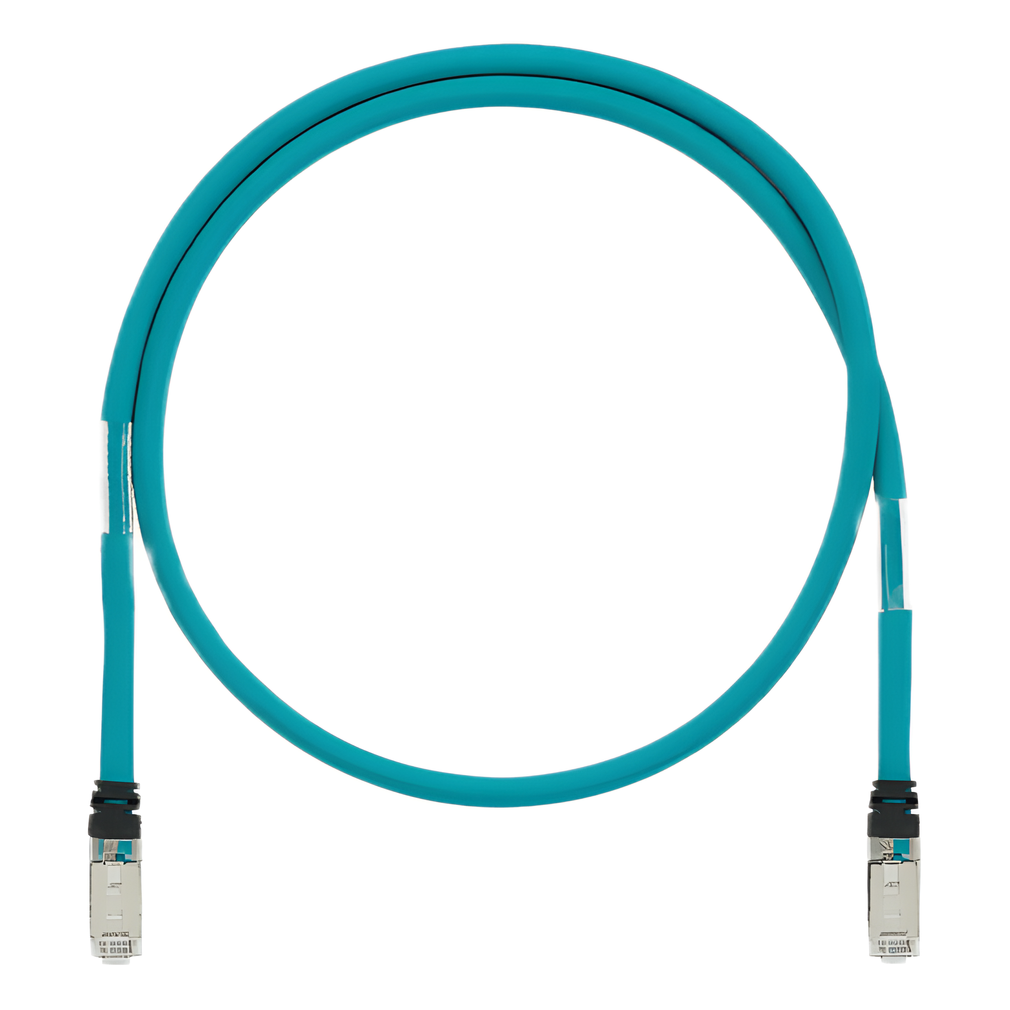 Patch Cord Industrial Cat6A / Blindado SF/UTP / 26 AWG / 600V / 10 m (32.8 ft) / IP20