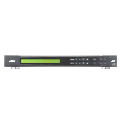 Switch Matricial | 4x4 | True 4K | 4096x2160 / 384 x2160 a 60 Hz | HDR 4:4:4 | HDCP 2.2 | Diferentes Métodos de Control | EDID Expert™