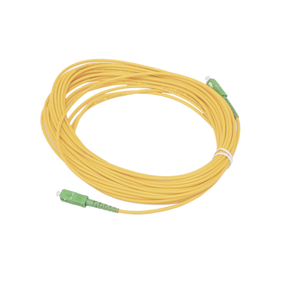 Jumper de Fibra Óptica Simplex, Monomodo, con Conectores SC/APC-SC/APC, 10 Metros (32.81 Pies) — FIBERHOME · SKU OFC-SC/APC-SC/APC-S-30-10