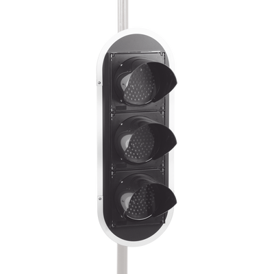 Semáforo / Señalización Rojo, Verde y Amarillo / Diametro 200mm / LED / 110vca.