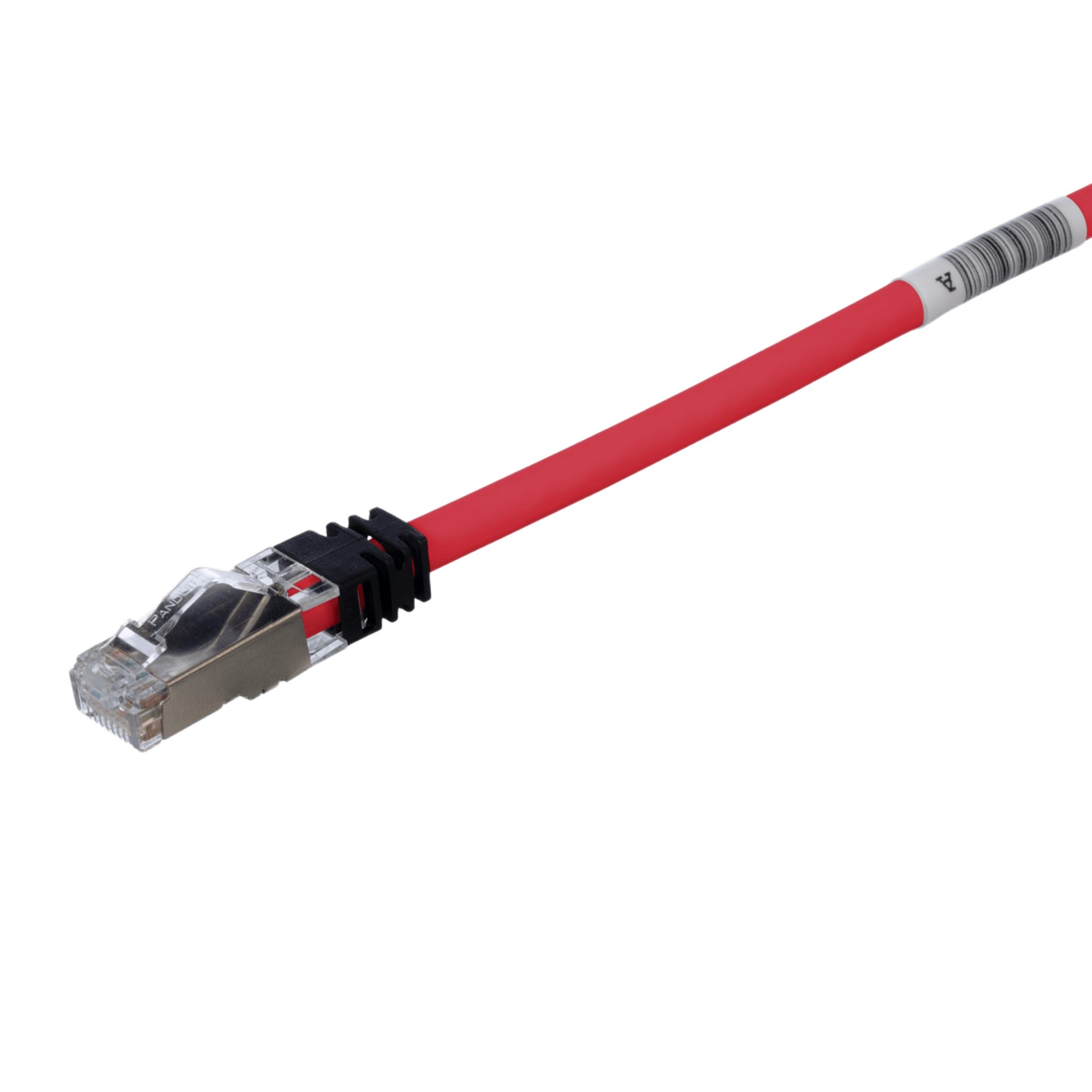Patch Cord Cat6A, Blindado S/FTP, CM/LS0H, 2.74 Metros (9 Pies), Color Rojo — PANDUIT · SKU STP6X9RD