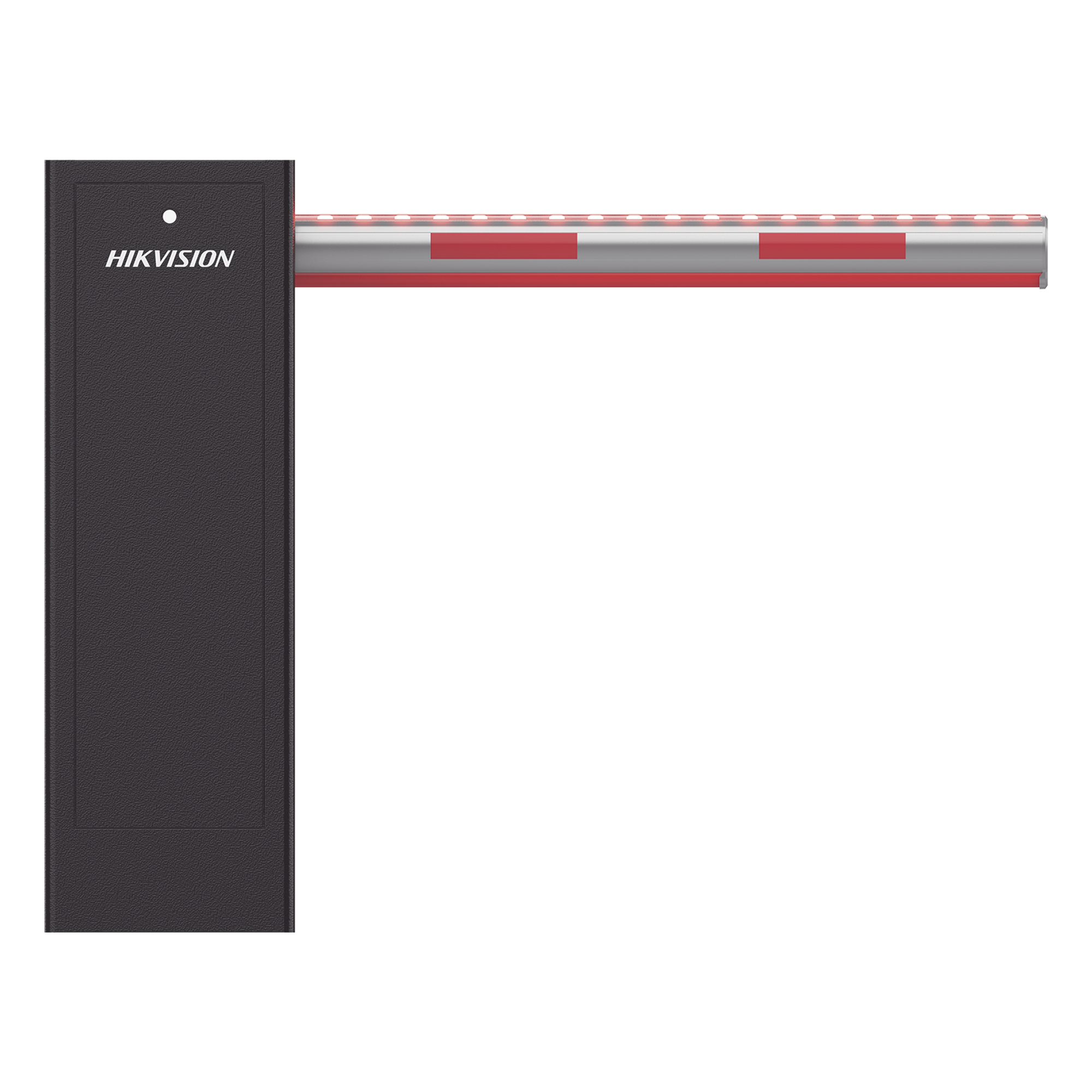 Barrera Vehicular DERECHA / Brazo Iluminado Rojo/Verde de 4 mts Incluido / 3 Seg para Apertura / Cierre Automático con Tiempo Configurable / 5,000,000 MCBF / Compatible con Cualquier Control de Acceso
