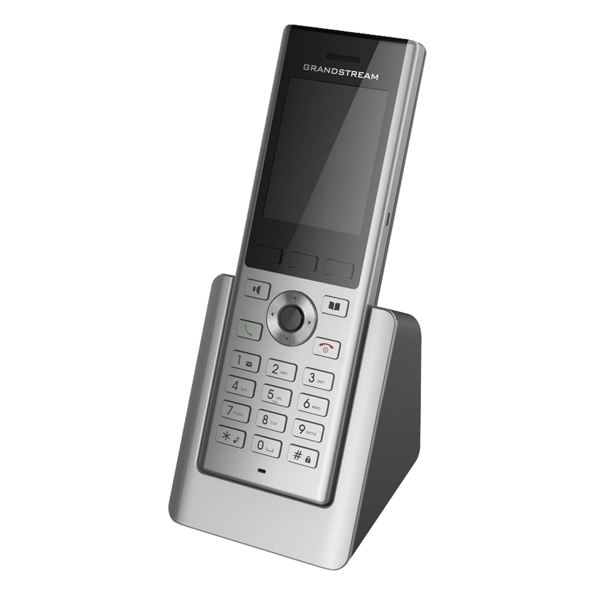 Teléfono WiFi portátil empresarial, conectividad a la red VoIP vía WiFi — GRANDSTREAM · SKU WP-820