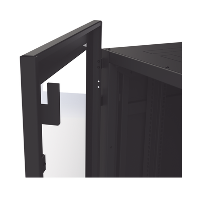 Gabinete para Telecomunicaciones Rack Estándar de 19", 42UR, 600 mm Ancho x 1000 mm Profundidad. Fabricado en Acero, Se envía el Gabinete Armado.