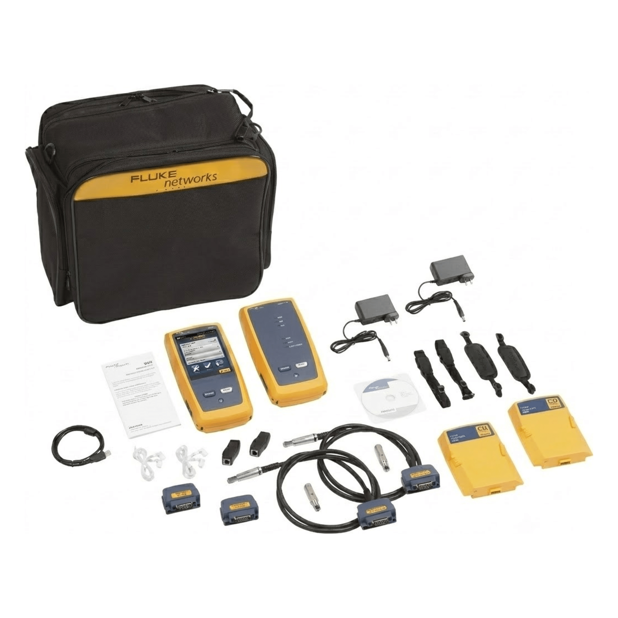Certificador DSX-5000 para Cable de Cobre Cat5e, Cat6 y Cat6A, Precisión de Nivel V (1 GHz), Con WiFi Integrado y Pantalla LCD de 5.7 Pulgadas (14.48 cm), Versión Internacional — FLUKE NETWORKS · SKU DSX2-5000INT