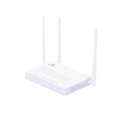 ONU Dual GPON/EPON con Wi-Fi AC de doble banda, 1 puerto SC/APC + 2 puertos LAN Gigabit + 1 puerto FXS + 1 Puerto CATV