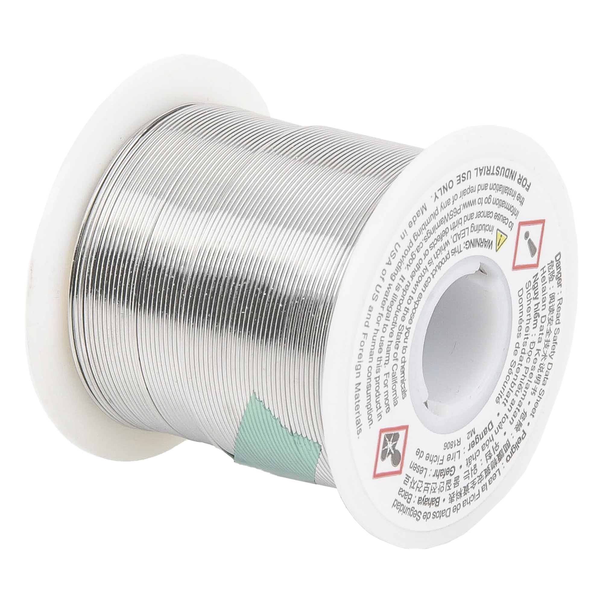 Rollo de Soldadura de 63% Sn y 37% Pb de 0.031" con 454 gr.