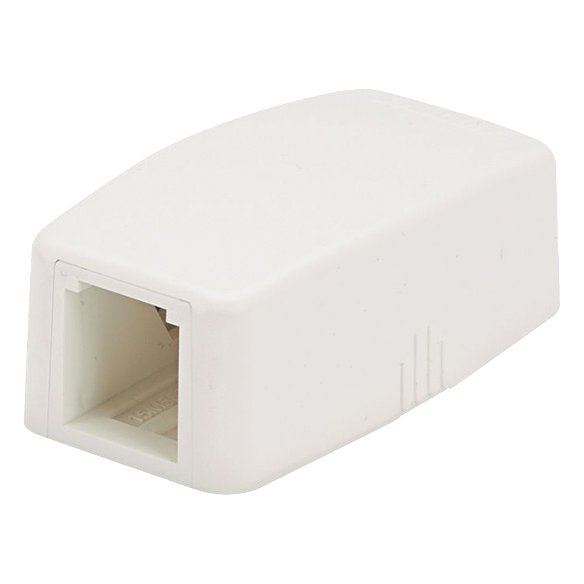 Caja de Montaje en Superficie, Para 1 Módulo Mini-Com, Color Blanco Mate — PANDUIT · SKU CBXQ1IW-A
