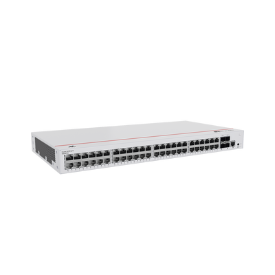 Switch de Acceso Gigabit Administrable Capa 2 / 48 puertos 10/100/1000 Mbps / 4 Puertos 1GE SFP Uplink / ERPS / IMGP Snooping / DHCP Snooping / Administración Nube Gratis