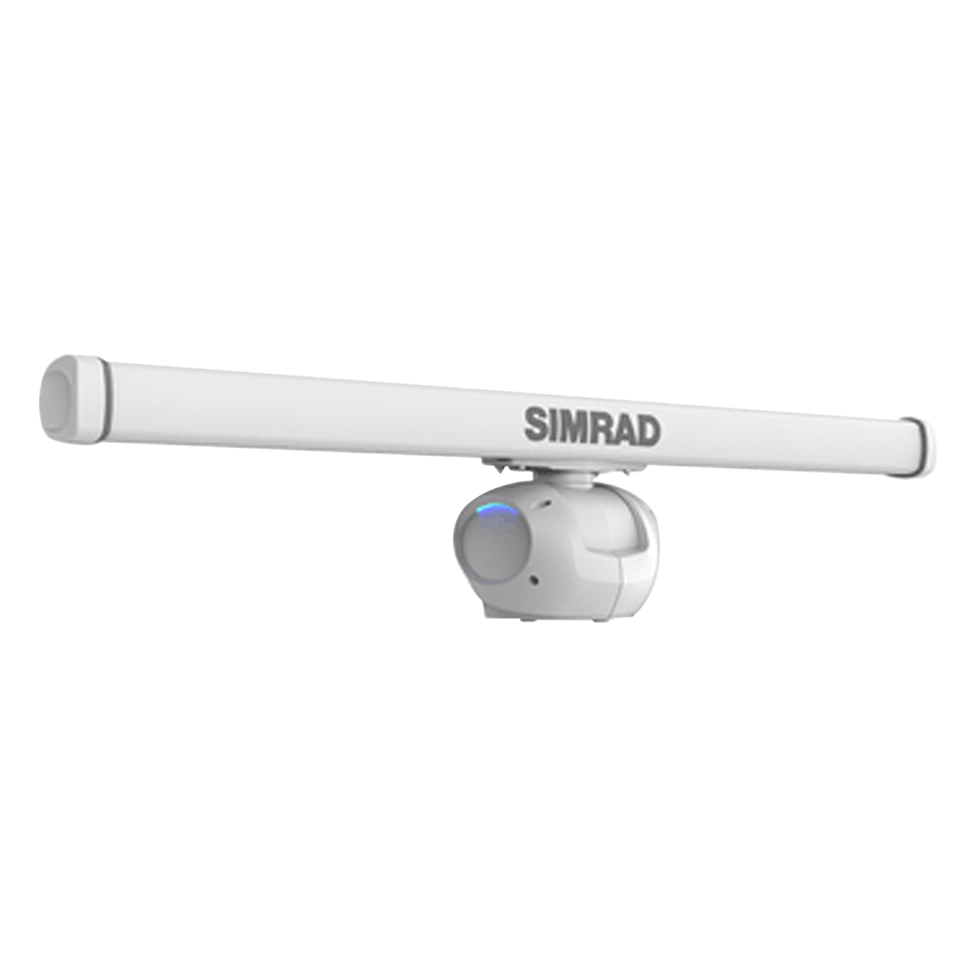 Radar Marino / Compresión de Pulsos Avanzada / Rango 6 m (19.7 ft) a 72 mn / Potencia 50W Equivalente 12 kW / Seguimiento 50 Objetivos / 4 Modos Preestablecidos / Detección de Aves y Tormentas — SIMRAD · SKU 000-15760-001