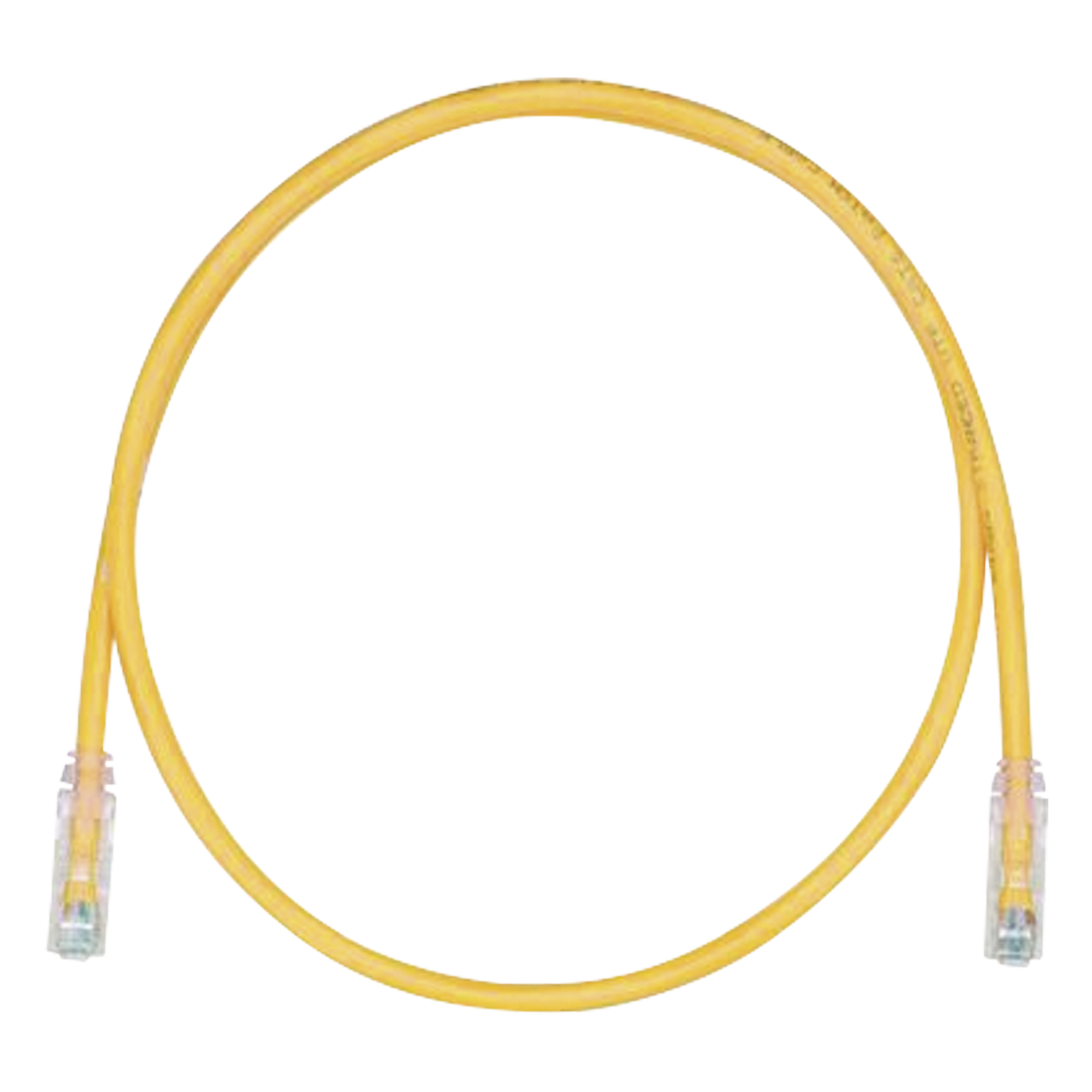Cable de Parcheo TX6, UTP Cat6, 24 AWG, CM, Color Amarillo, 0.91 Metros (3 Pies)