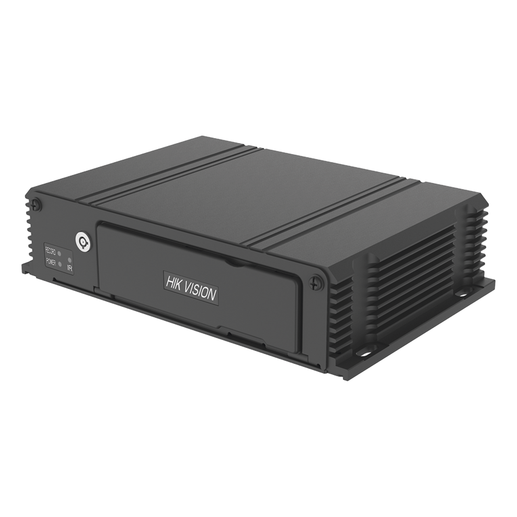 DVR Móvil 2 Megapixel (1080p) / 4 Canales TURBOHD / IA Integrada / 4G + WiFi + GPS / Dual SD 512 GB / Alarmas I/O — HIKVISION · SKU AE-MD5043-SD/I/GLF/WI58