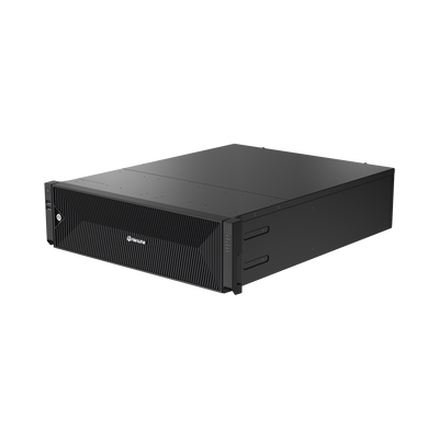 NVR de 64 canales / Hasta 32 MP / H.265 & Wisestream / Procesamiento 400 Mbps / 3 Puertos de Red / Raid 5-6 / 16 bahias para disco duro (no incluidos) — HANWHA VISION · SKU XRN-6420DB4