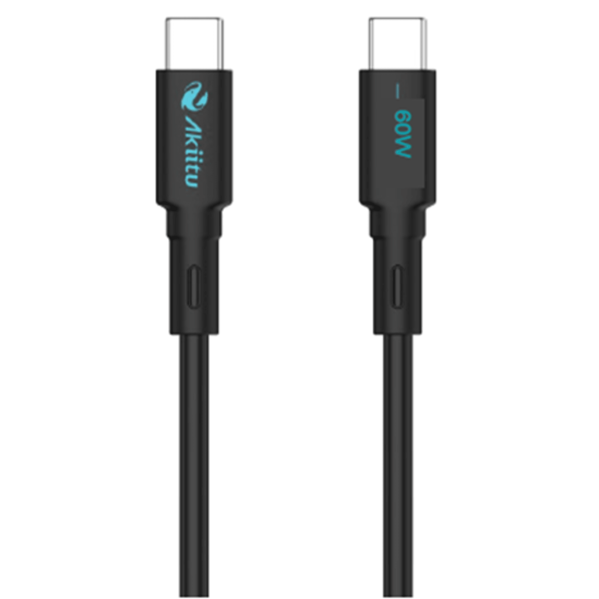 Cable de Carga USB-C a C / Magnético / Fast-Charging / Potencia 60W / Velocidad Transferencia 480 Mbps / Material Silicona No Tóxica / Conector Aluminio Anodizado