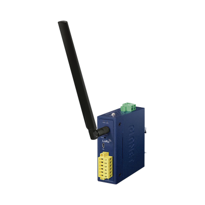 (LoRa) Controlador de Nodo Industrial IP30 (Modbus RS232, RS485)