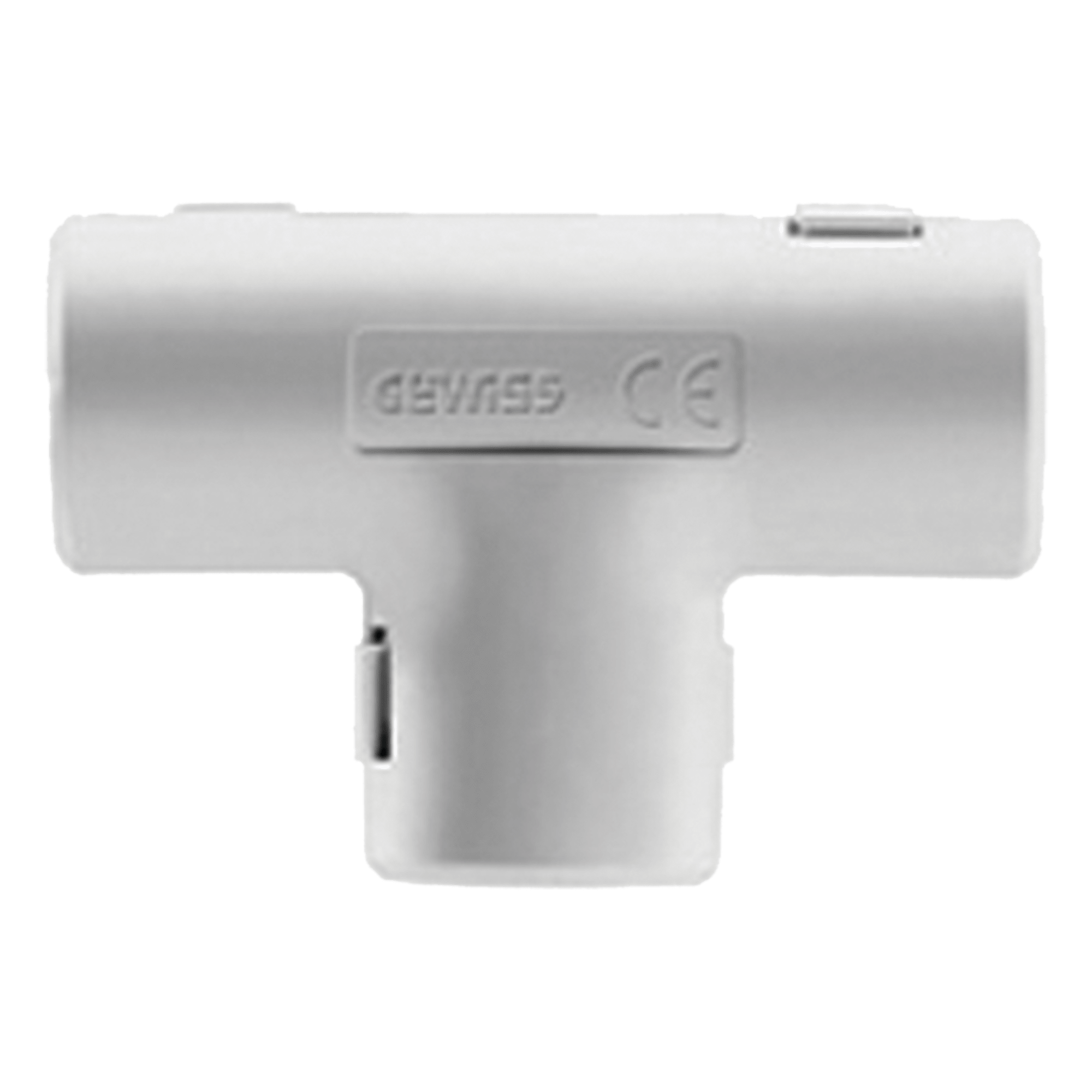 Unión en "T" para tubería rígida, recomendado para cable eléctrico, PVC Auto-extinguible, de 16 mm — GEWISS · SKU DX-40-216