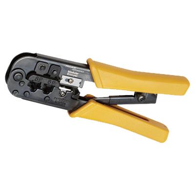 Pinzas para Terminación de Conectores RJ45 de 8 Posiciones y RJ11/RJ12 de 4 y 6 Posiciones — FLUKE NETWORKS · SKU 11212530